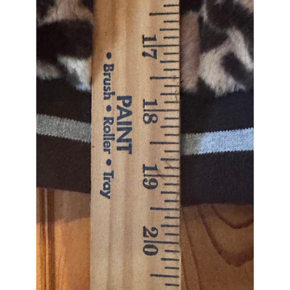 Vingino Girls Size 10 Leopard Print Faux Fur Bomber Jacket Dutch designer - Picture 7 of 9